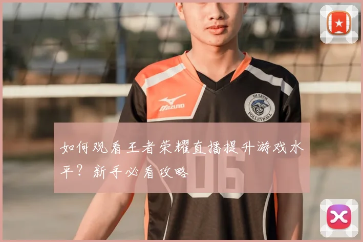 如何观看王者荣耀直播提升游戏水平？新手必看攻略